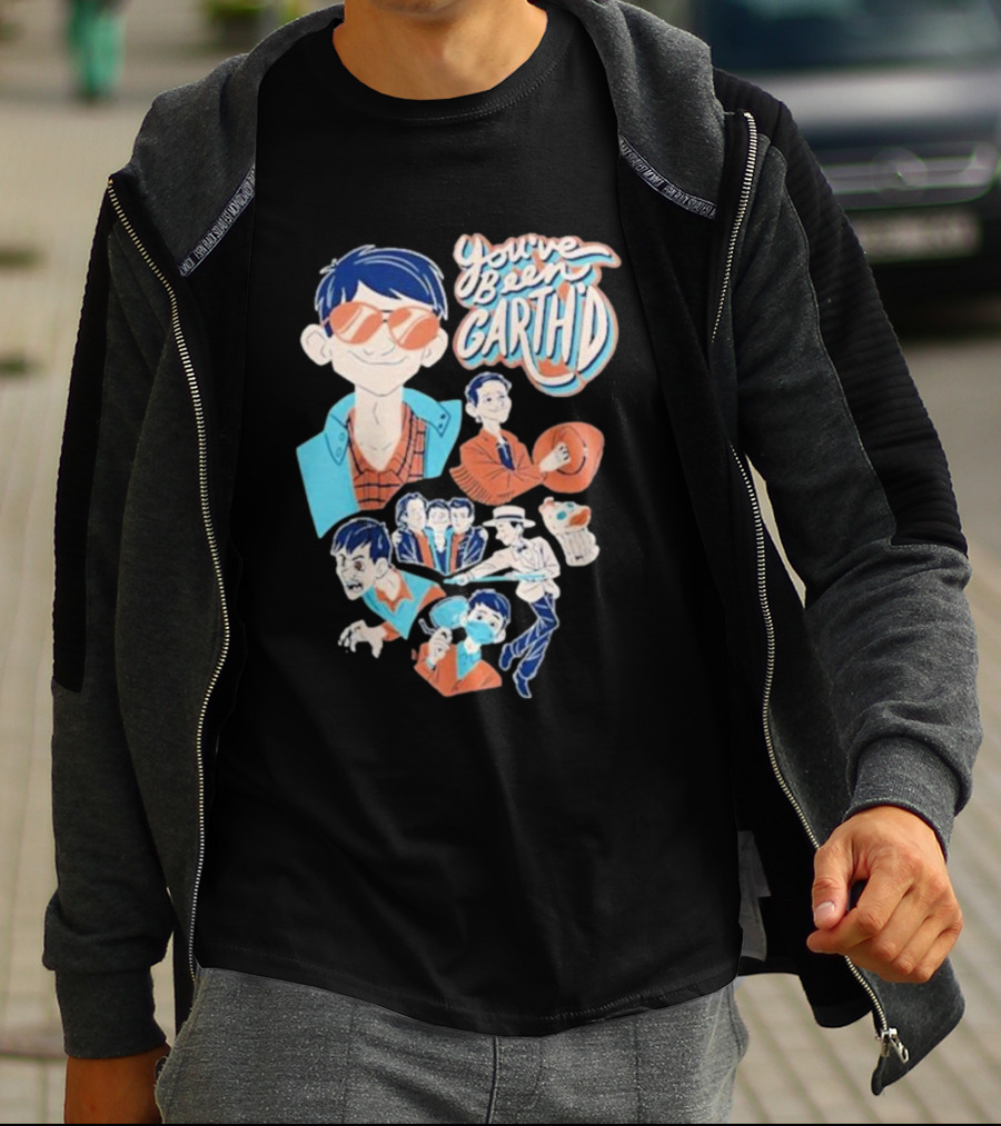 You’ve Been Garthed Blue Cartoon Character Collection T-Shirt