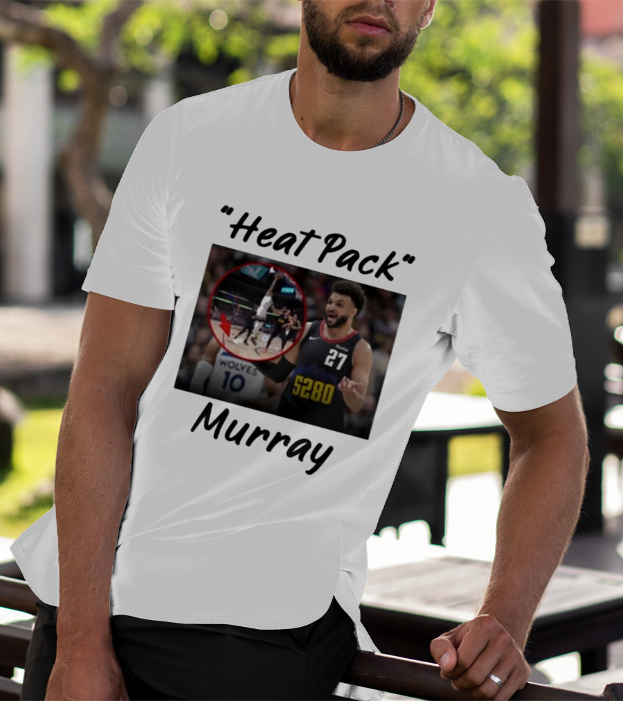 Heat Pack Murray 5280 Wolves 27 Basketball Action T-Shirt