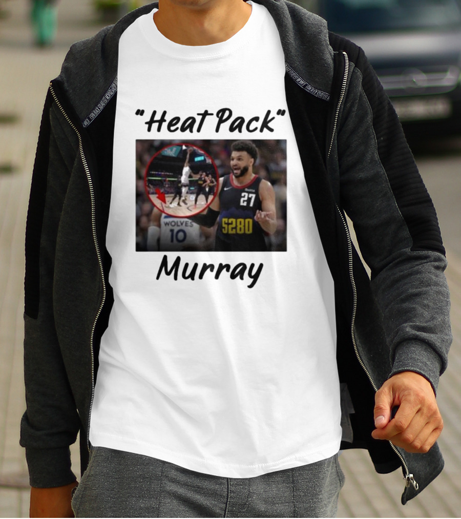 Heat Pack Murray 5280 Wolves 27 Basketball Action T-Shirt