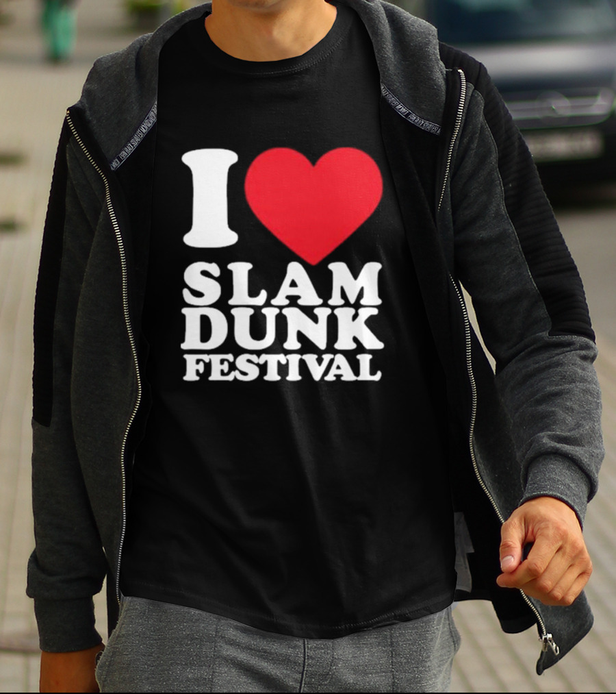 I Heart Slam Dunk Festival T-Shirt