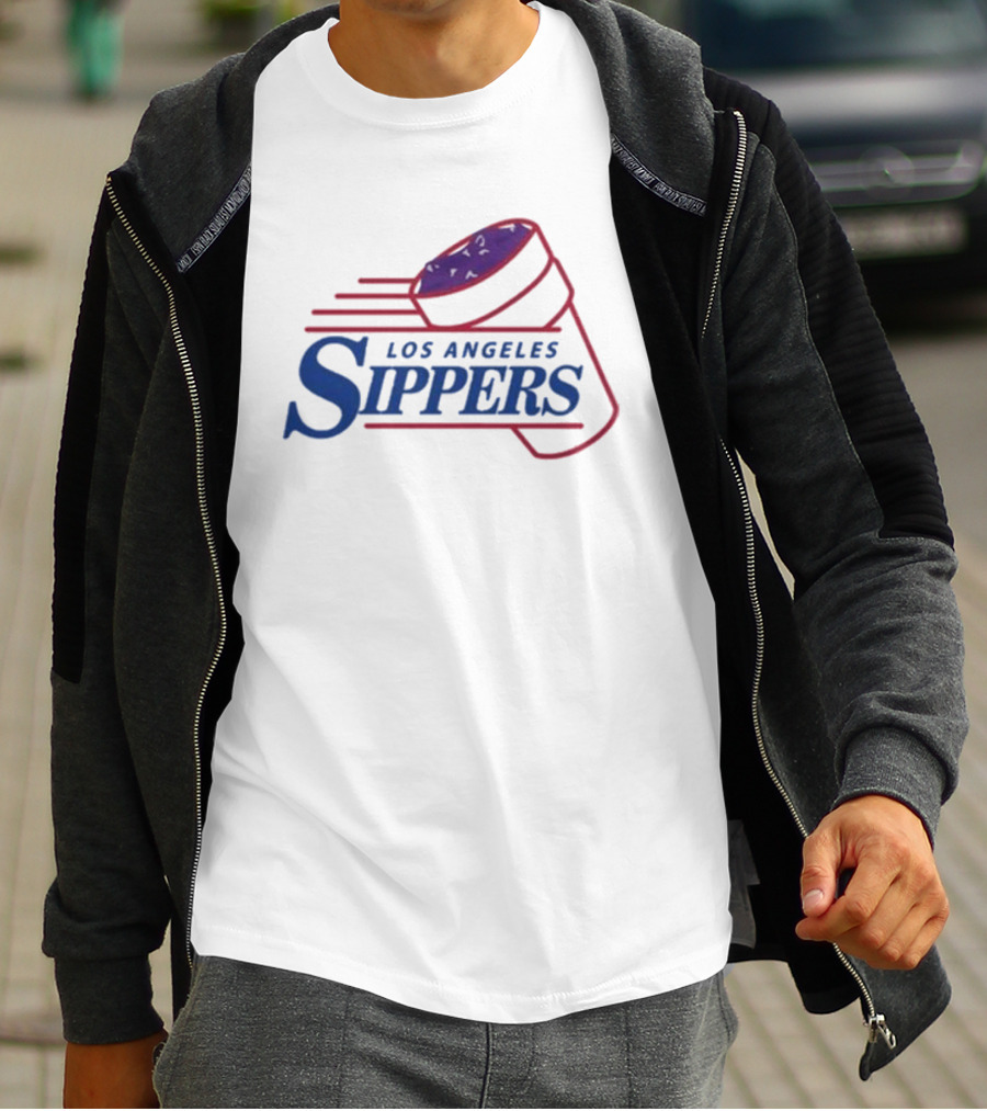 Los Angeles Sippers Drink Cup T-Shirt