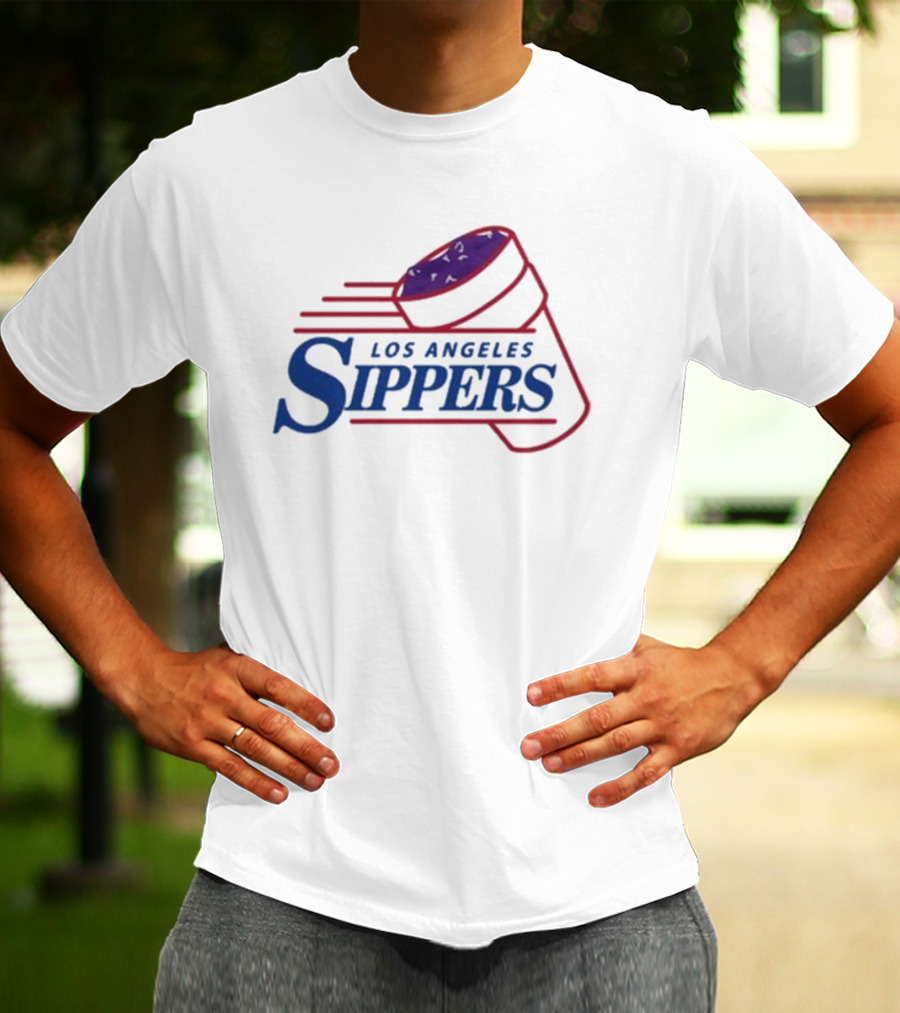 Los Angeles Sippers Drink Cup T-Shirt