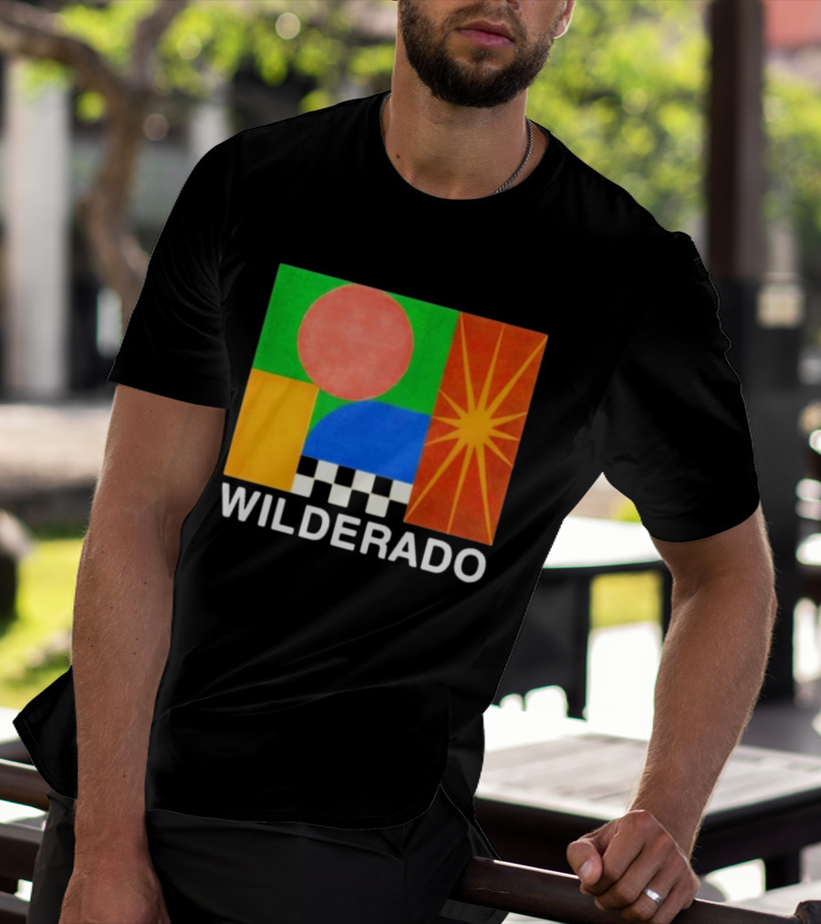 Wilderado Merch Talker Colorful Geometric Abstract T-Shirt