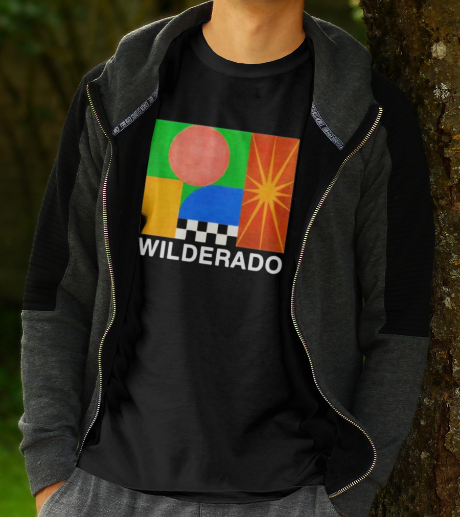 Wilderado Merch Talker Colorful Geometric Abstract T-Shirt