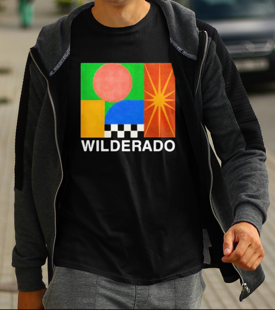 Wilderado Merch Talker Colorful Geometric Abstract T-Shirt