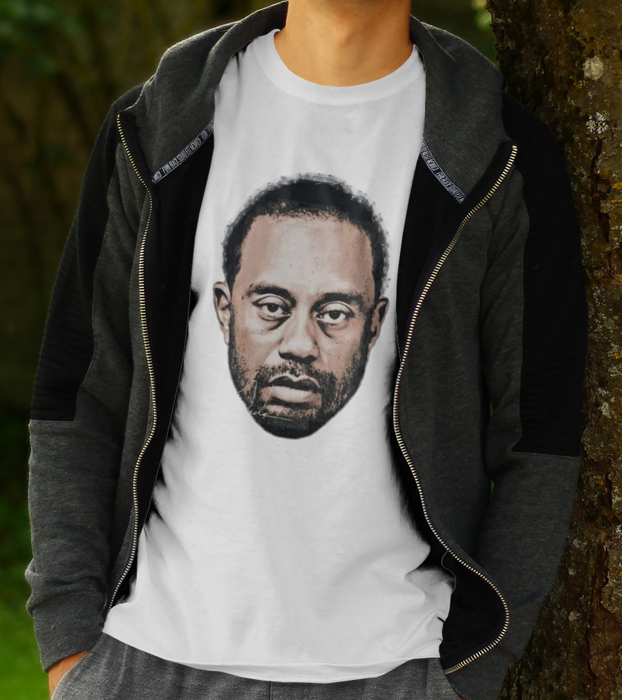 Tiger Woods Face Shot T-Shirt