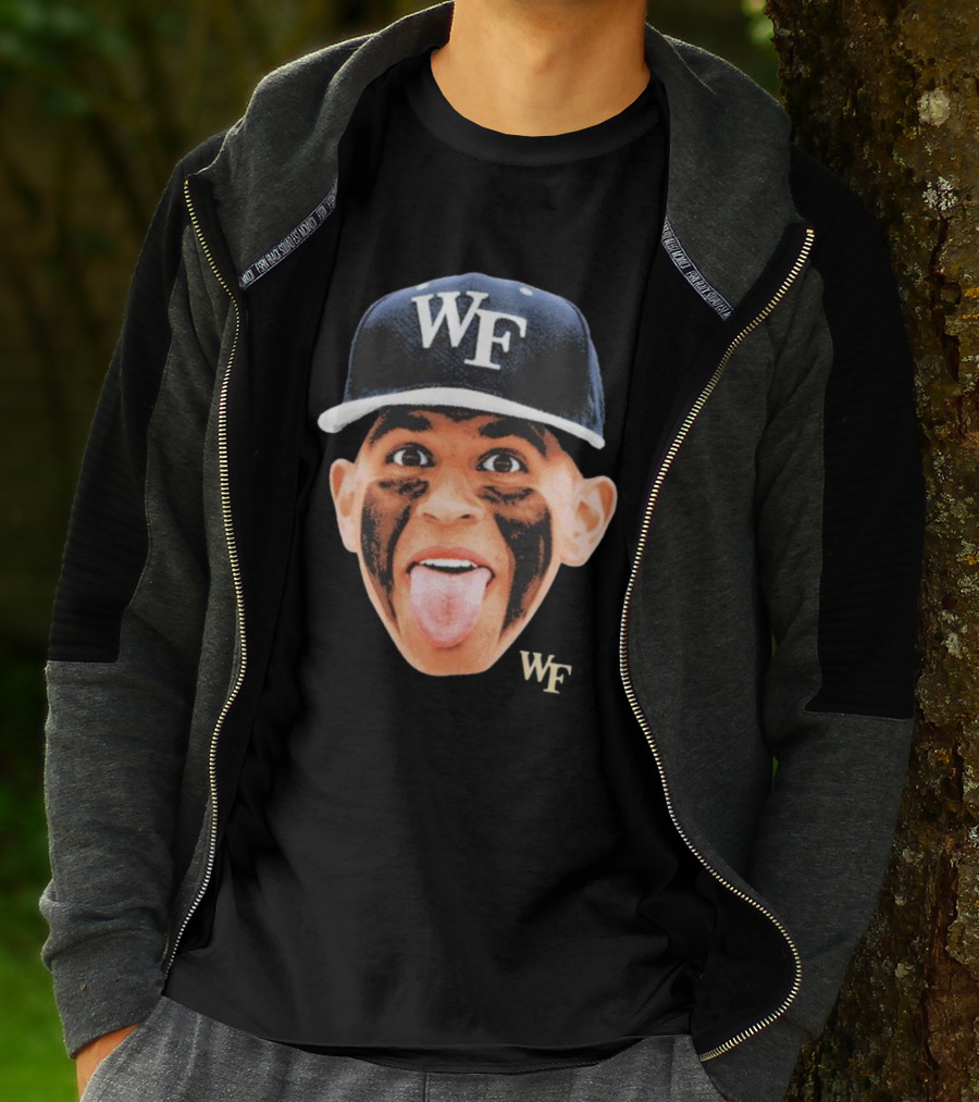 WF Baseball Cap Face Adam Tellier W WF T-Shirt