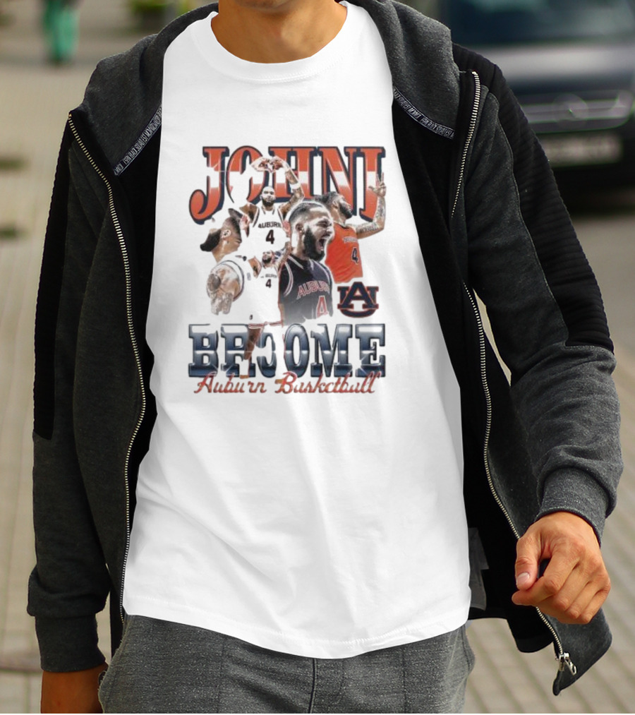Johni Broome Auburn Basketball Auburn Tigers T-Shirt