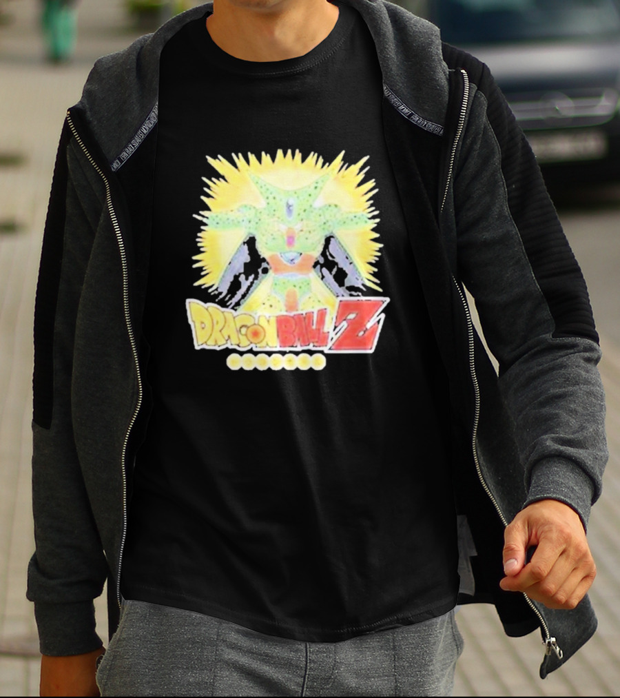Cell Taiyoken Dragon Ball Z Reflective Power Burst T-Shirt