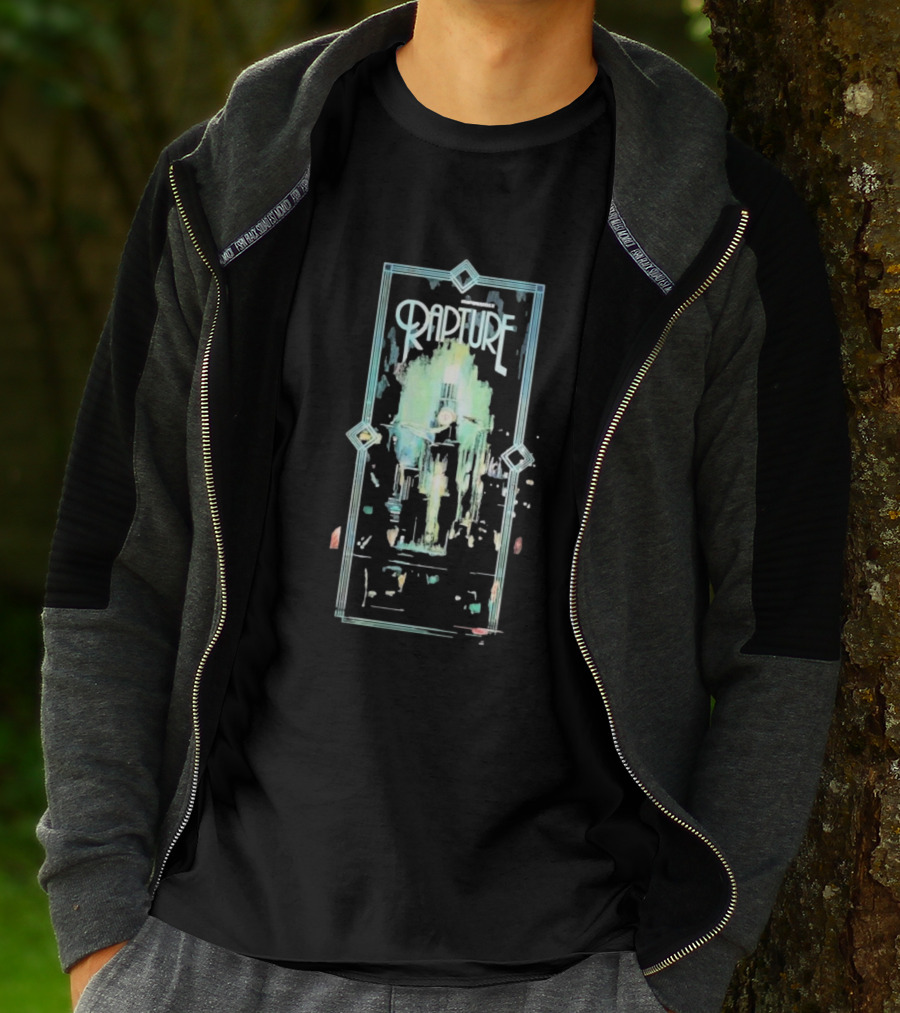 Choose The Impossible Rapture Bioshock Cityscape Art Deco T-Shirt