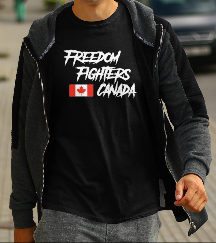 Freedom Fighters Canada Flag T-Shirt