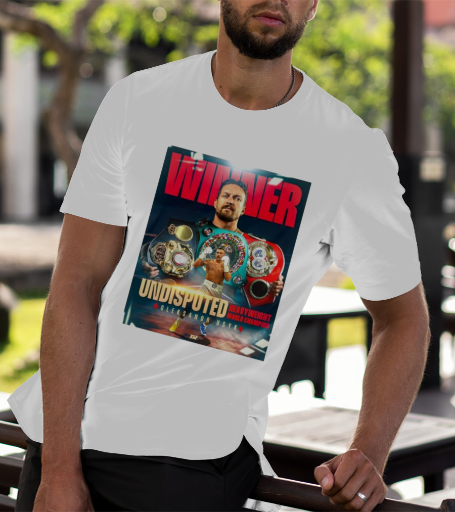 Winner Undisputed Heavyweight World Champion Oleksandr Usyk T-Shirt