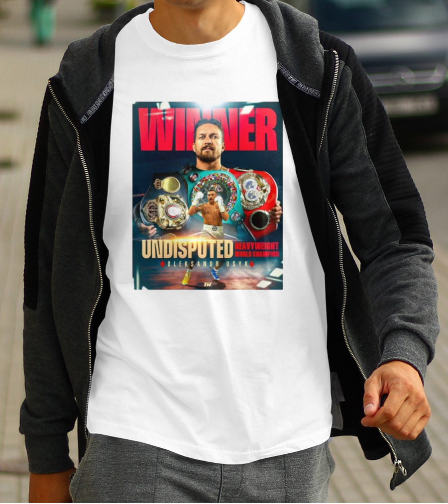 Winner Undisputed Heavyweight World Champion Oleksandr Usyk T-Shirt