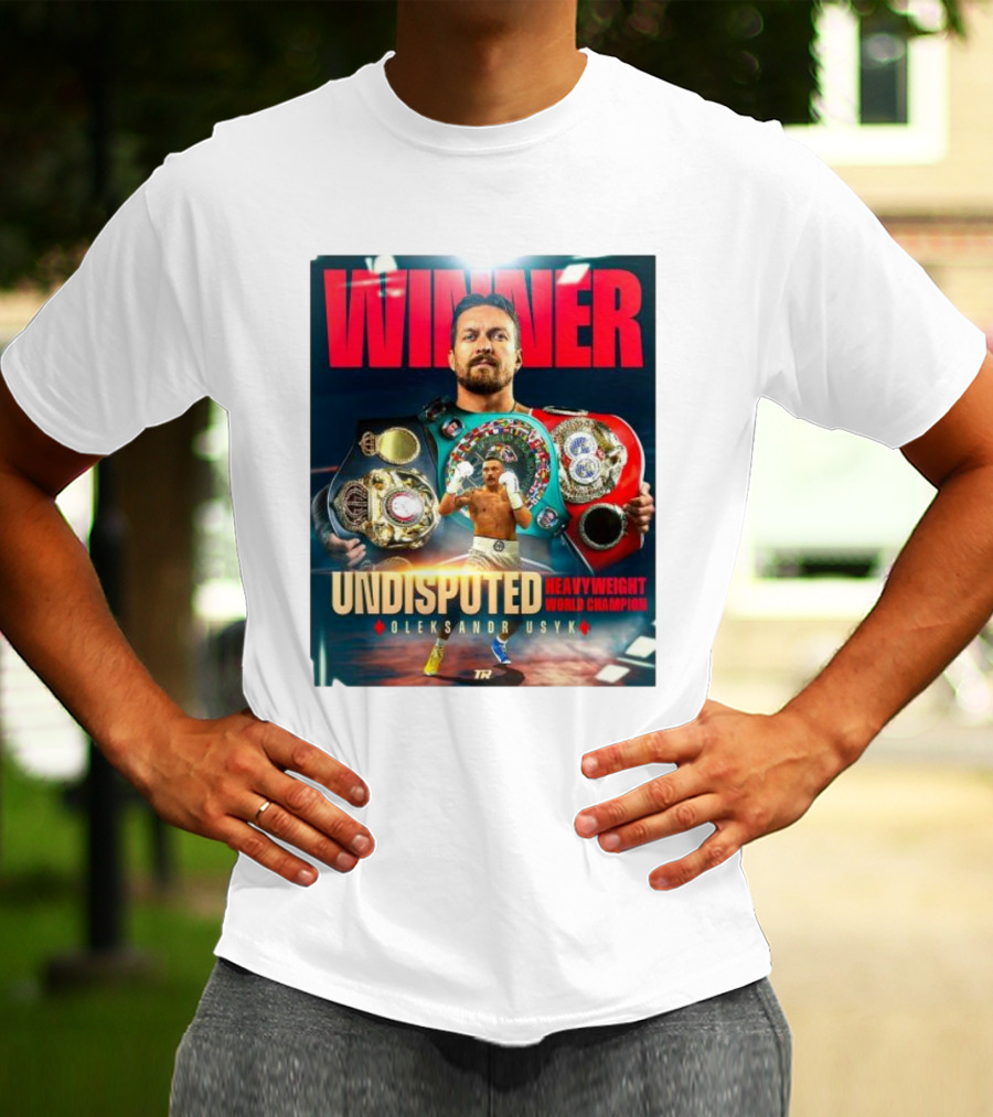 Winner Undisputed Heavyweight World Champion Oleksandr Usyk T-Shirt
