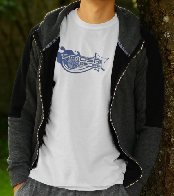 Smosh Games Blue Splash Icon With Star And Microphone T-Shirt