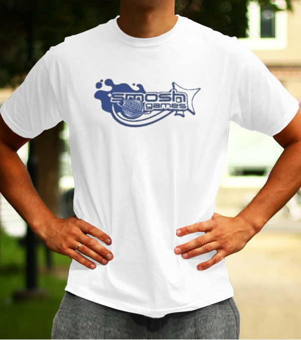 Smosh Games Blue Splash Icon With Star And Microphone T-Shirt