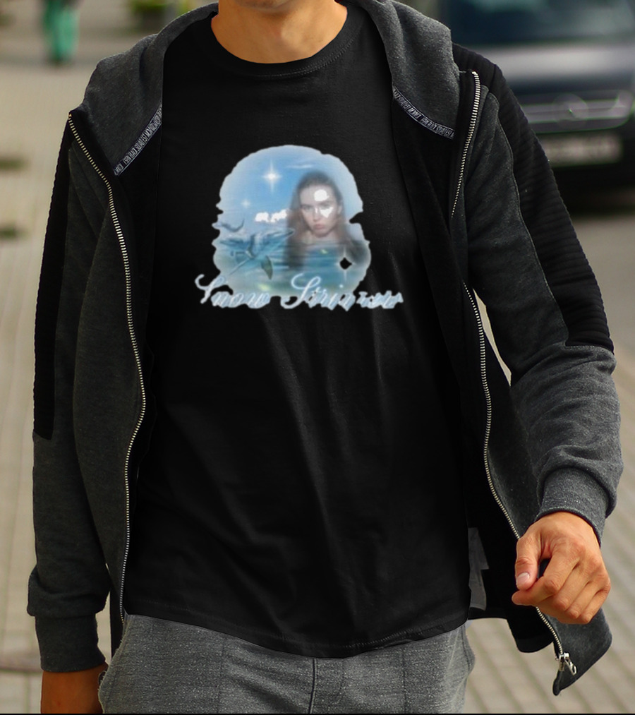 Snow Strippers Dolphin Mystical Ocean Face T-Shirt