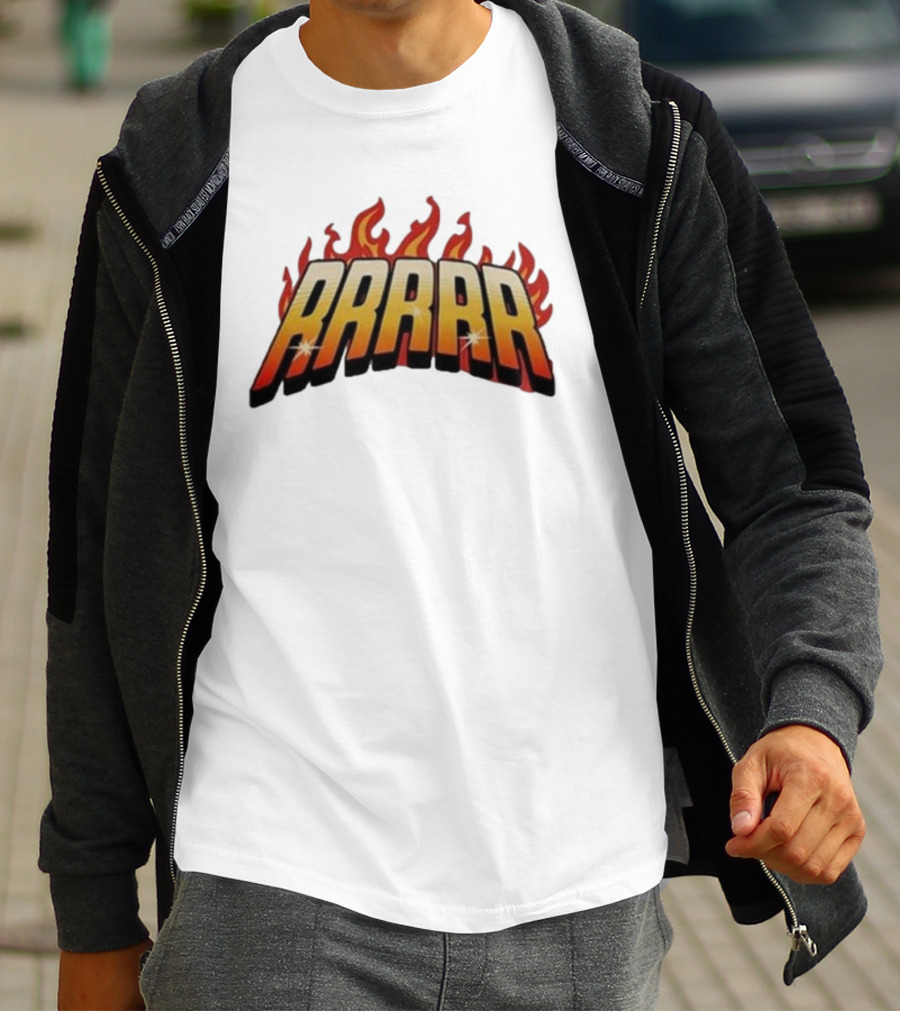 Rrrrrrr Top Slangteez Flames T-Shirt
