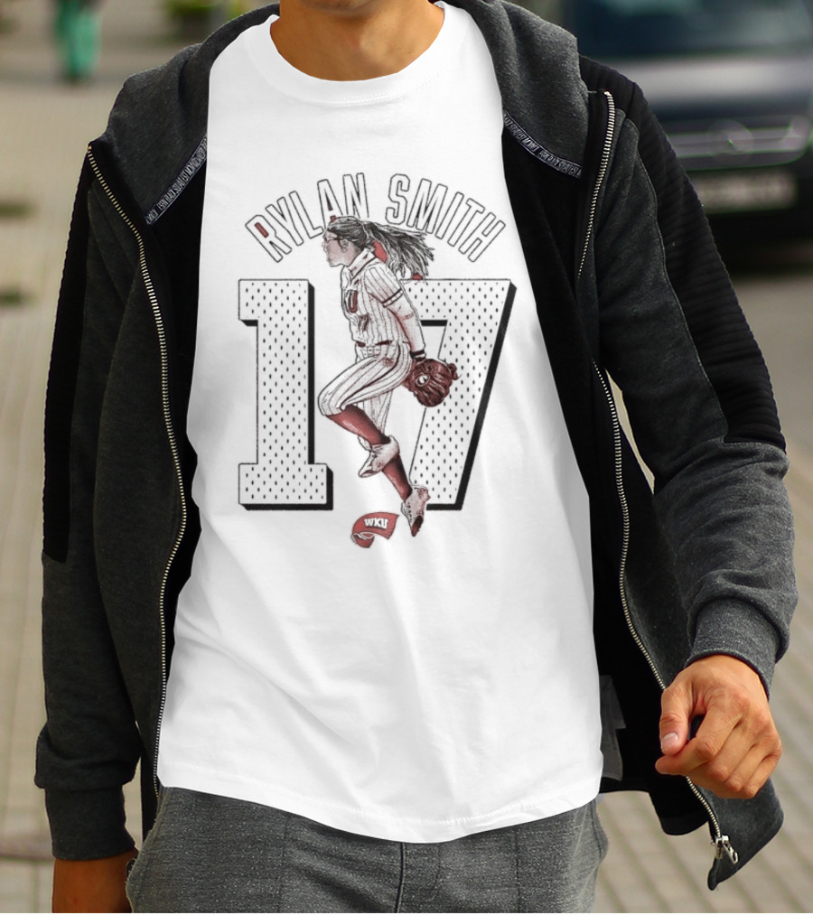 Rylan Smith 17 WKU Baseball T-Shirt