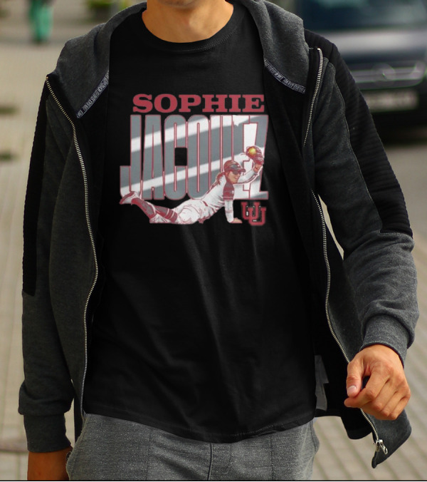 Sophie Jacquez Utah Diving Catch Softball Player UJ T-Shirt