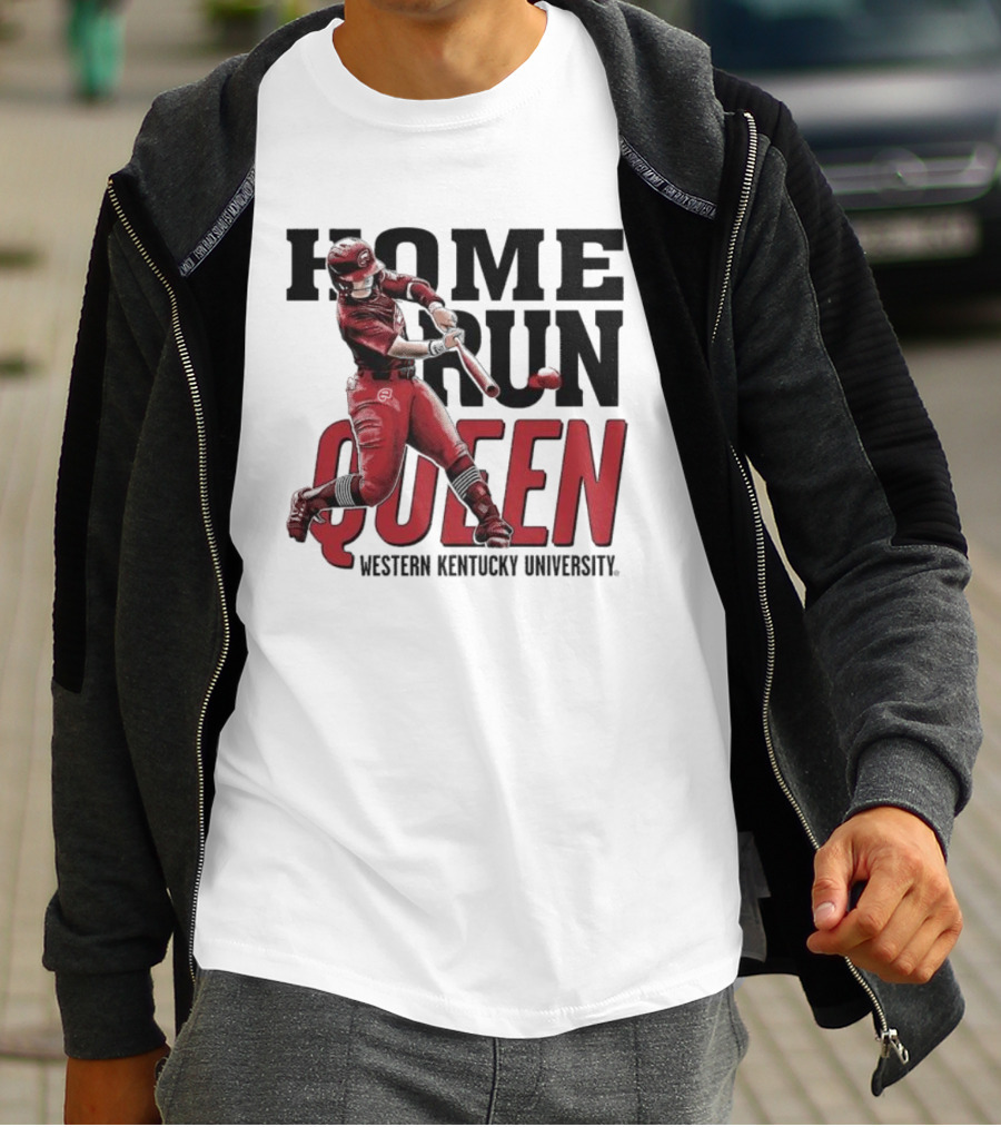Home Run Queen Western Kentucky University Taylor Sanders T-Shirt