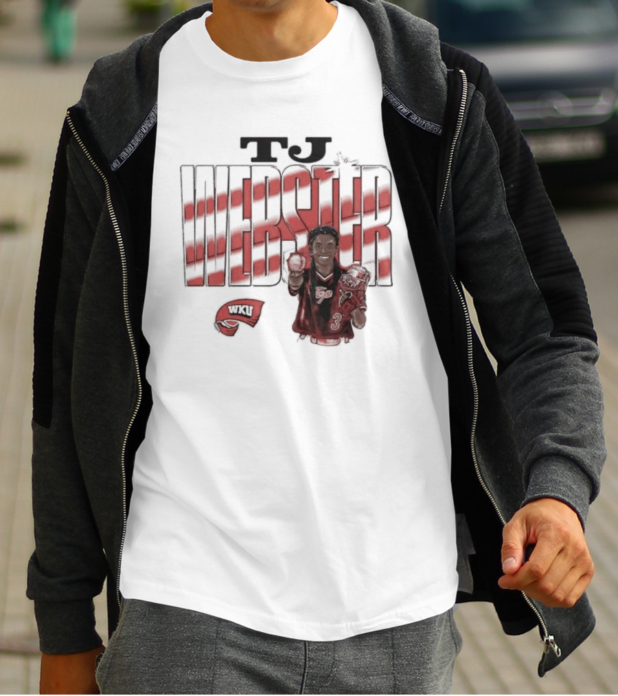 Tj Webster Western Kentucky WKU Player T-Shirt