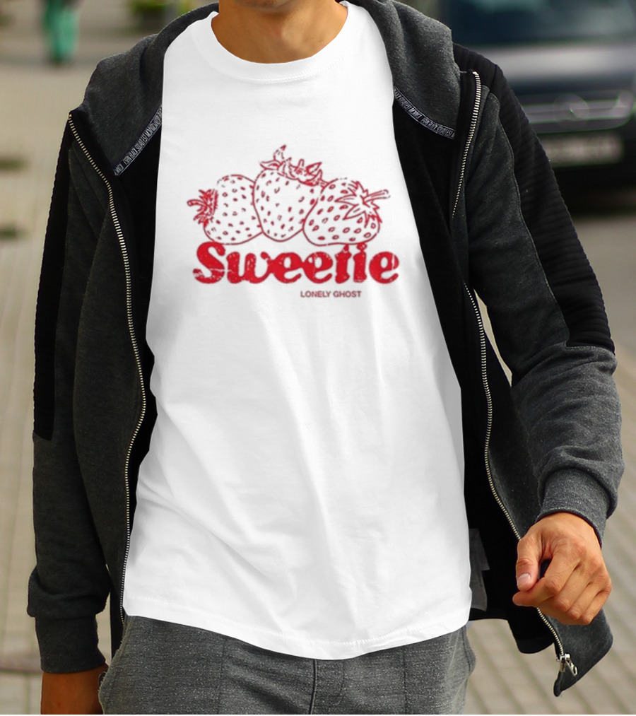 Lonely Ghost Sweetie Red Strawberries T-Shirt