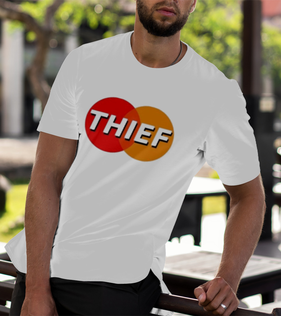 THIEF Logo Parody Mastercard T-Shirt