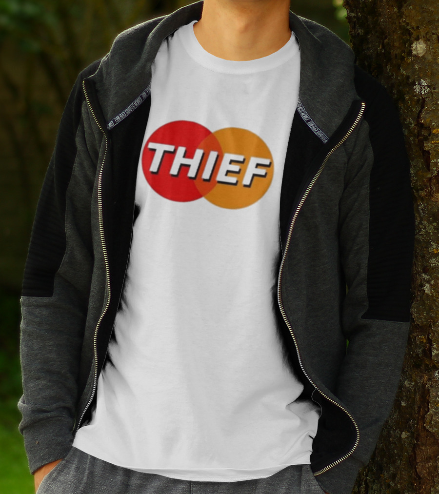 THIEF Logo Parody Mastercard T-Shirt