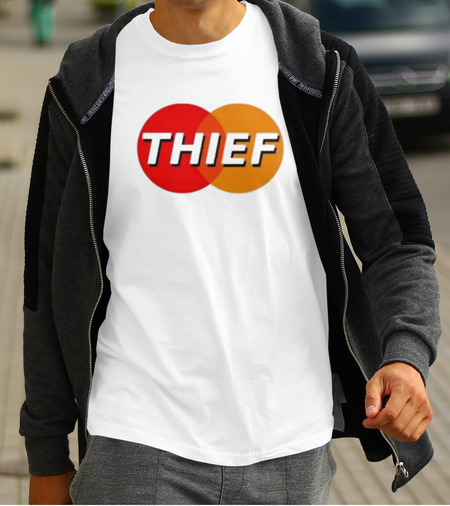 THIEF Logo Parody Mastercard T-Shirt