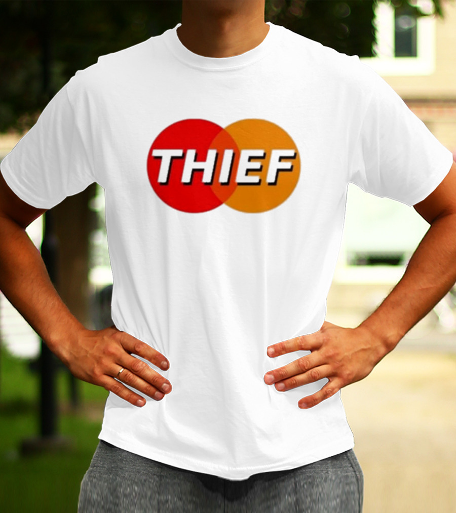 THIEF Logo Parody Mastercard T-Shirt