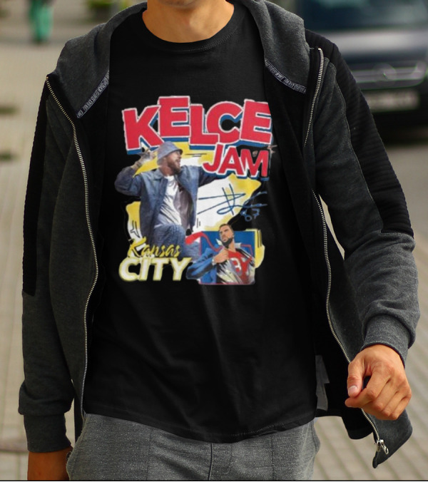 Kelce Jam Kansas City Travis Kelce T-Shirt