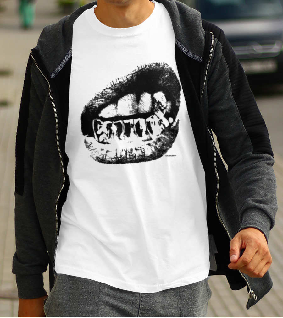 Wally1k Fang Mouth Sketch T-Shirt