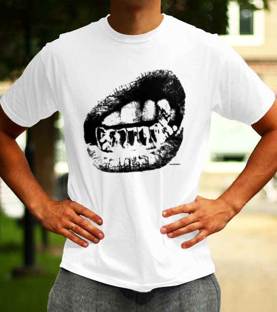 Wally1k Fang Mouth Sketch T-Shirt