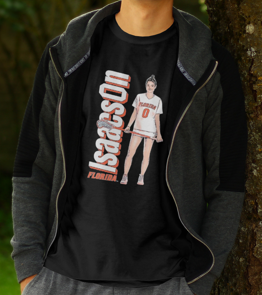 Isaacson Florida Gators Softball Player T-Shirt