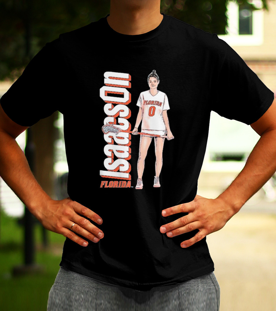 Isaacson Florida Gators Softball Player T-Shirt