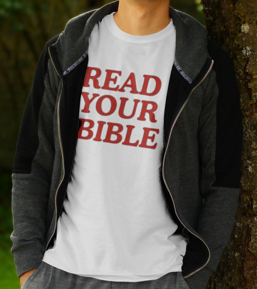 Isaiah Robin Read Your Bible T-Shirt