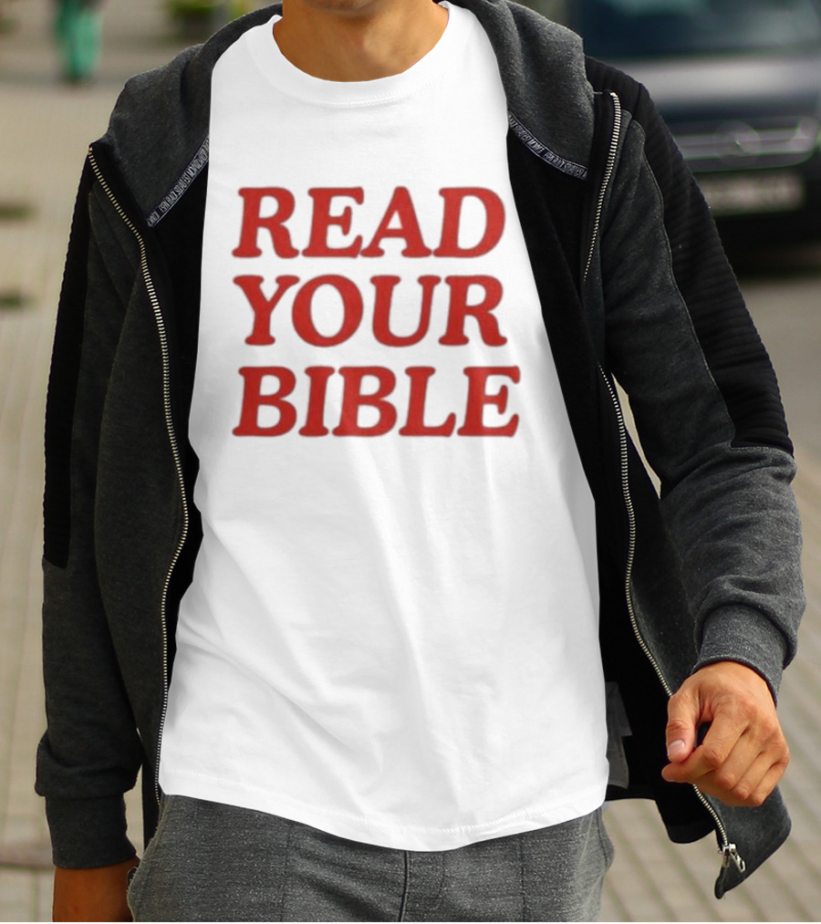 Isaiah Robin Read Your Bible T-Shirt