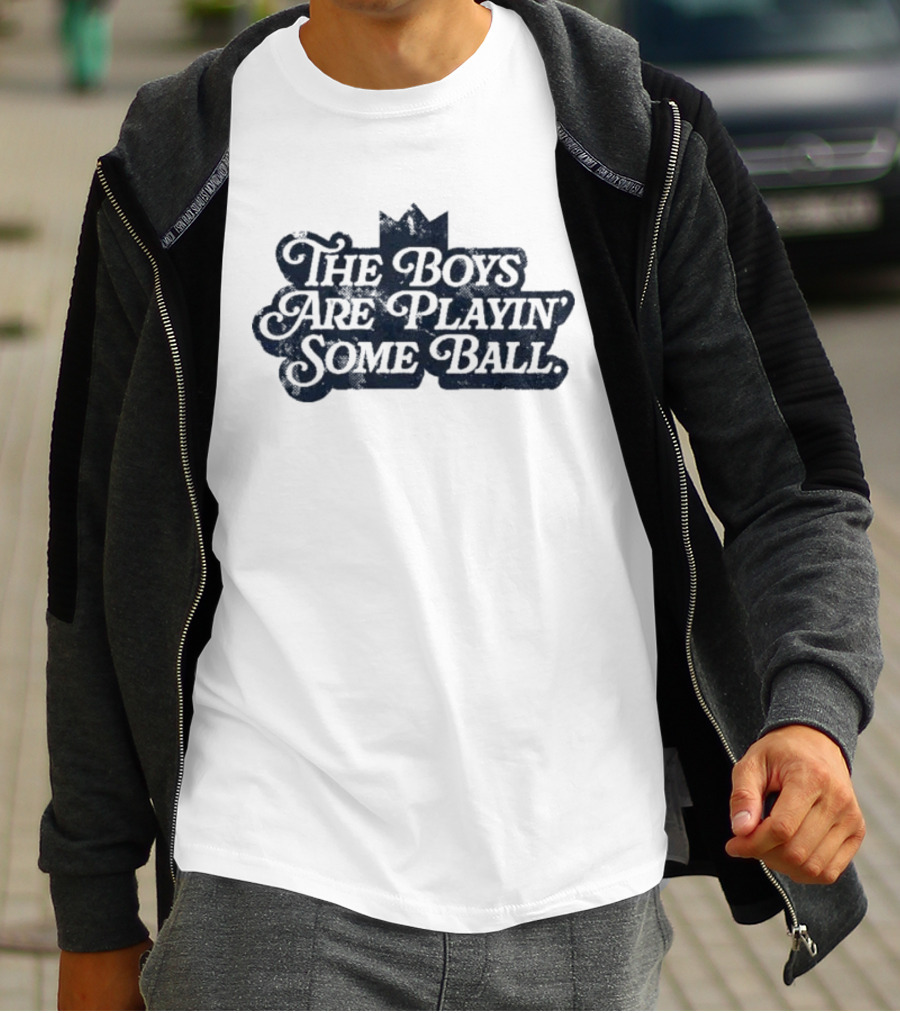 The Boys Are Playin' Some Ball Kansas City Crown Sports Enthusiast T-Shirt