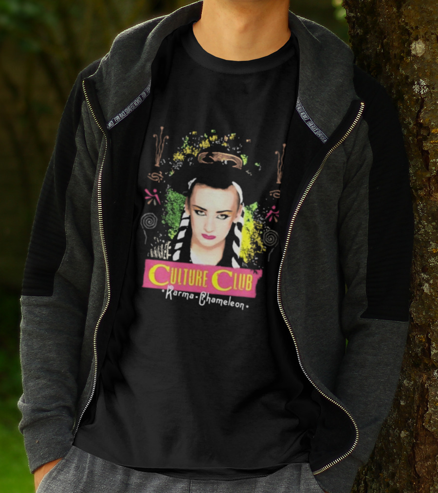 Culture Club Karma Chameleon Boy George T-Shirt