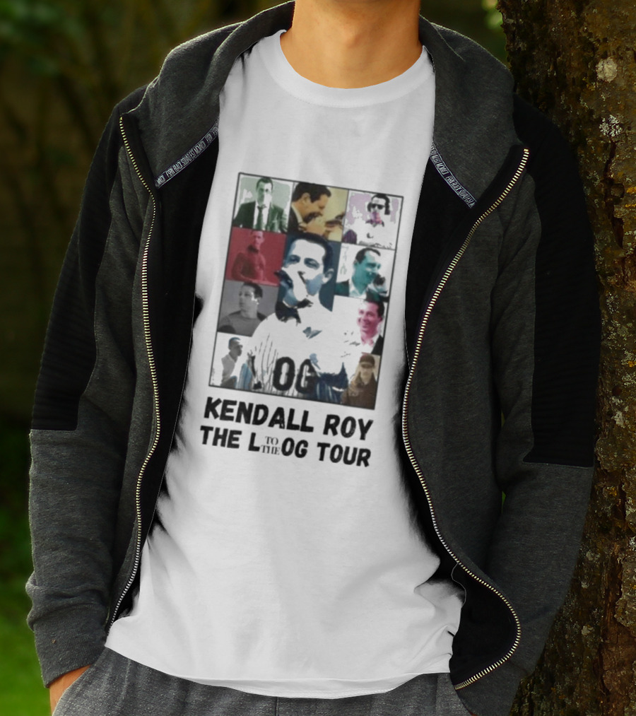 Kendall Roy Iconic Moments Collage The L To The Og Tour T-Shirt