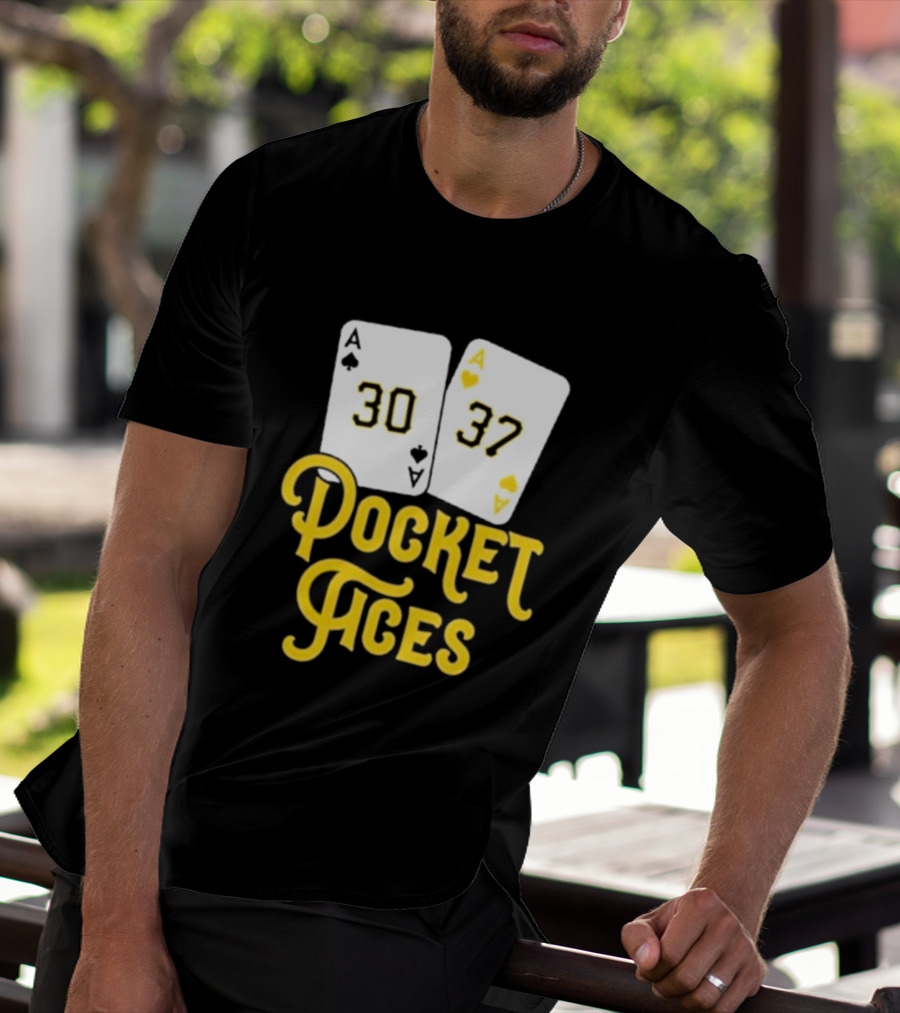 Pocket Aces 30 37 Playing Cards T-Shirt