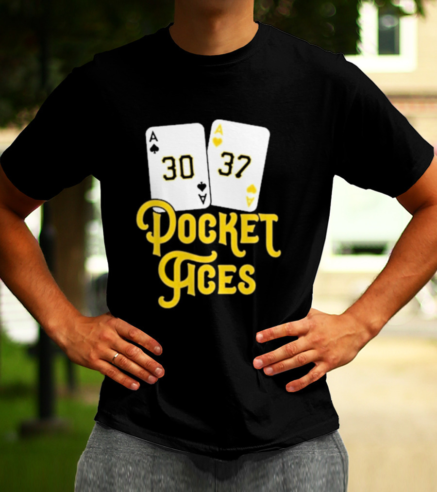 Pocket Aces 30 37 Playing Cards T-Shirt