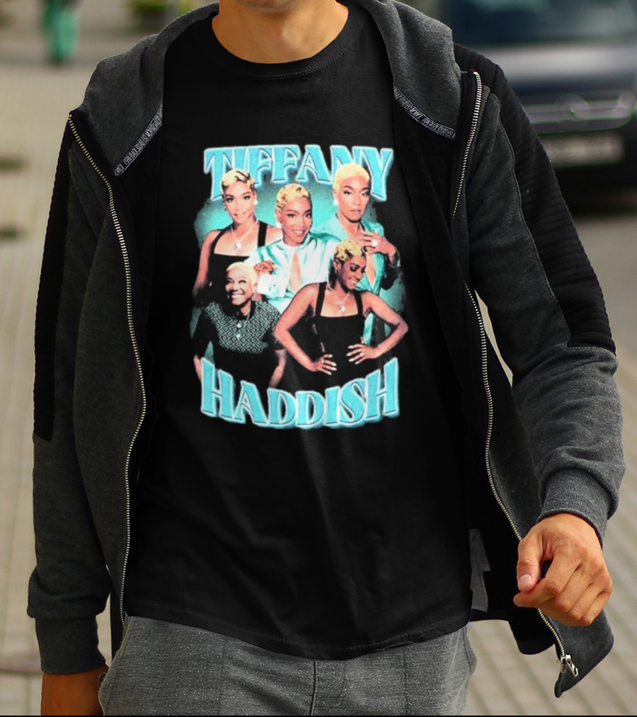 Tiffany Haddish Retro Glam Montage T-Shirt