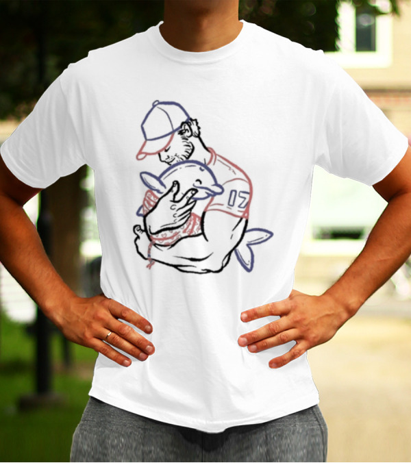 Dolphin 17 I Love You Dad T-Shirt