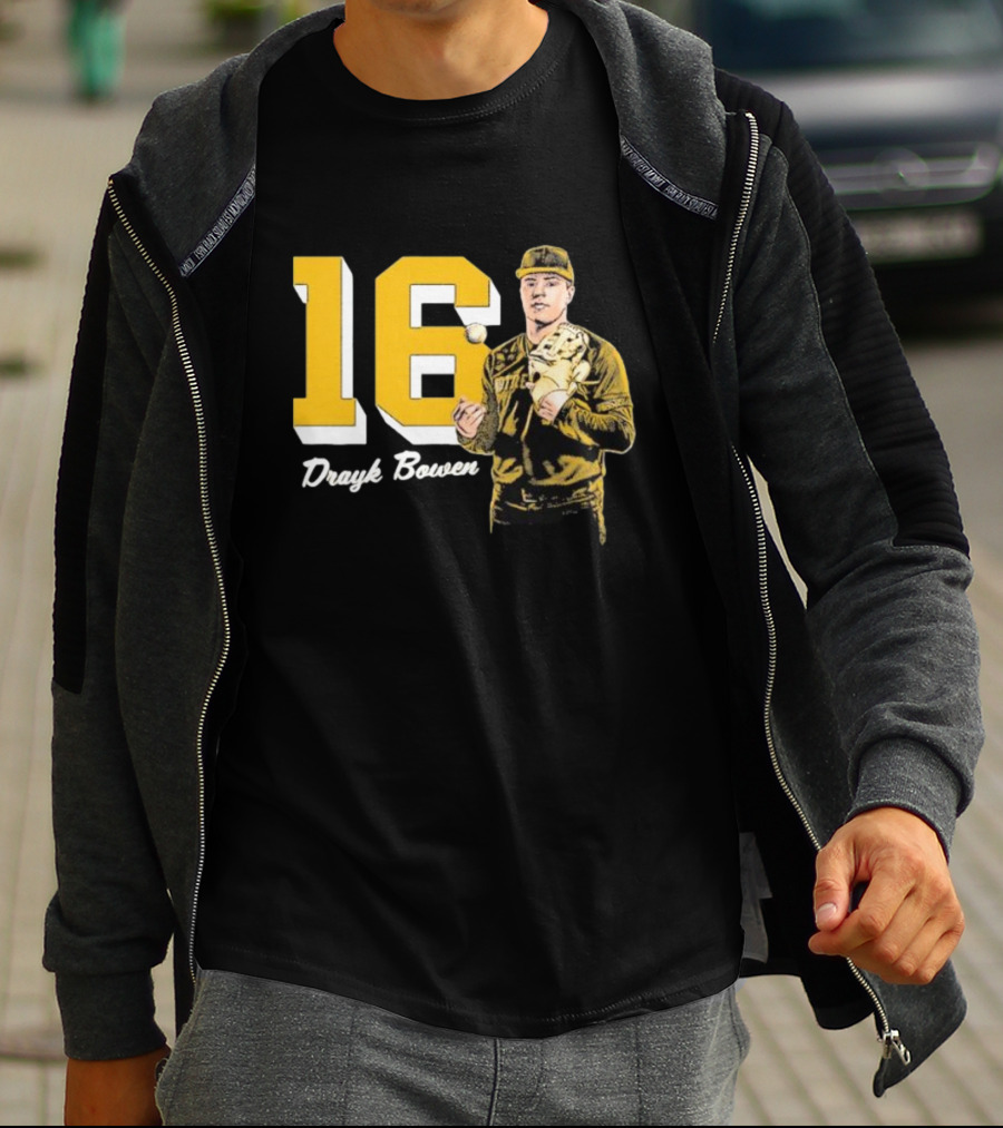 Drayk Bowen #16 Notre Dame Baseball Player Legends T-Shirt