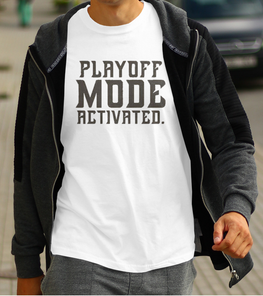 Playoff Mode Activated Hockey Hometown Drop The Mitts T-Shirt