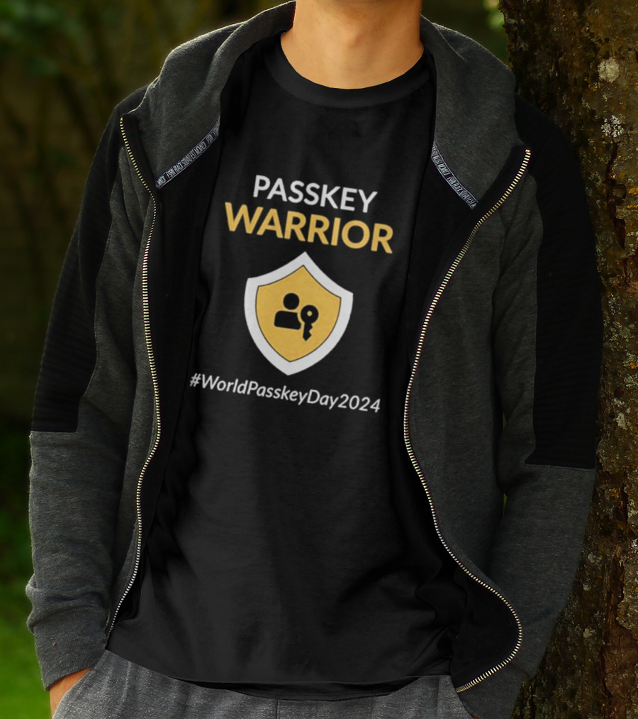Passkey Warrior Fido Alliance World Passkey Day T-Shirt