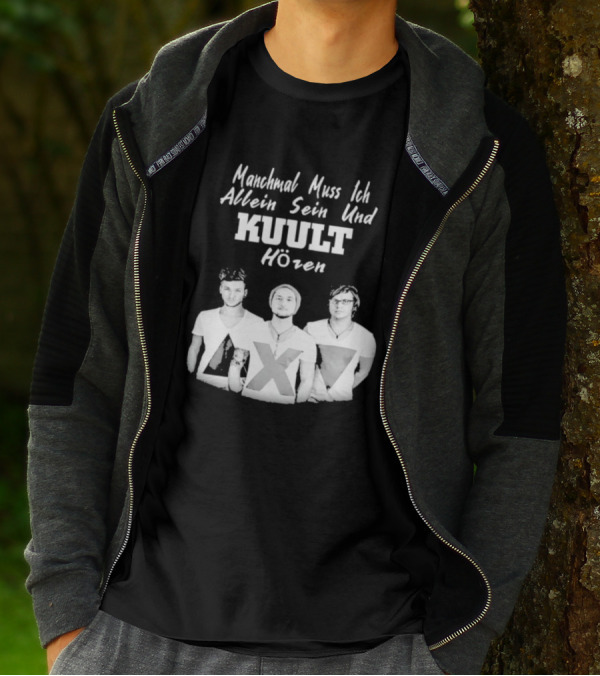 Manchmal Muss Ich Allein Sein Und Kuult Horen Kuult Band Members T-Shirt