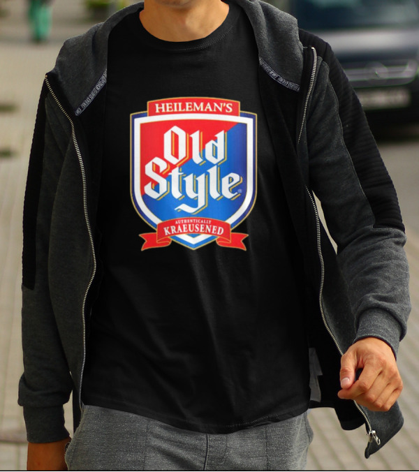Heileman's Old Style Authentically Kraeusened Shield T-Shirt